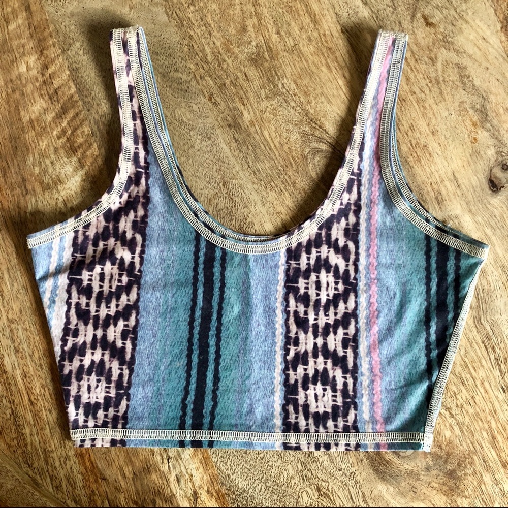 teeki Border Towns Blue Lover Tank